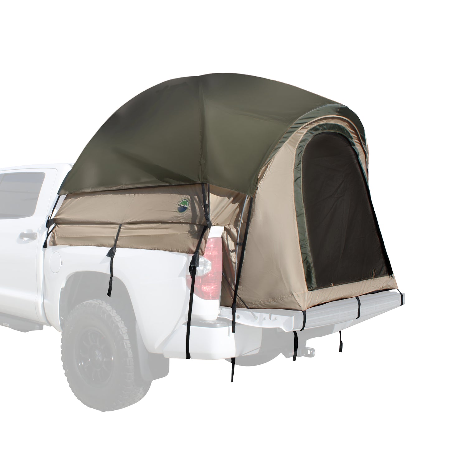 LD TACT - Bed Tent Mid Size 5.0'-5.2', Tan Body & Green Rainfly