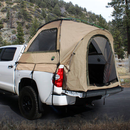 LD TACT - Bed Tent Mid Size 5.0'-5.2', Tan Body & Green Rainfly