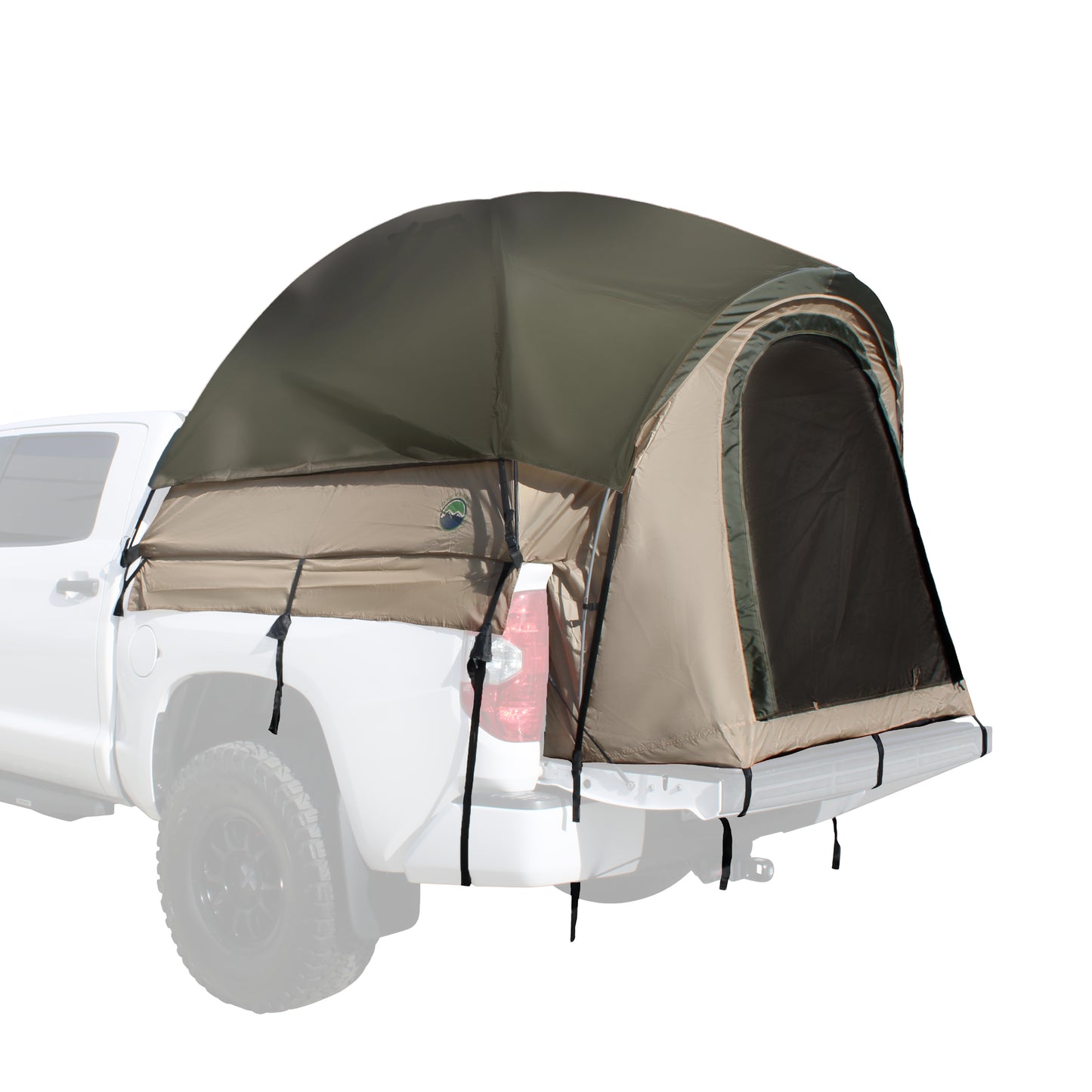 LD TACT - Bed Tent Mid Size 5.0'-5.2', Tan Body & Green Rainfly