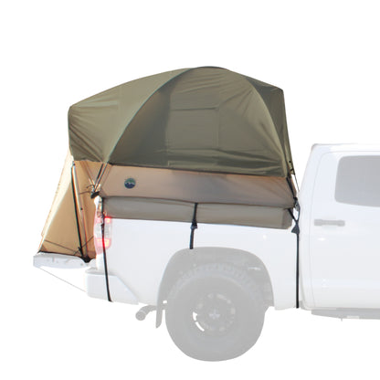 LD TACT - Bed Tent Mid Size 5.0'-5.2', Tan Body & Green Rainfly