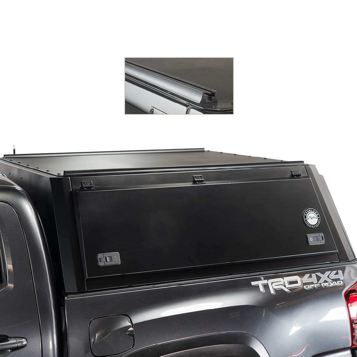 Expedition - Truck Cap W/Full Wing Doors, Front and Rear Windows & 3rd Brake Light