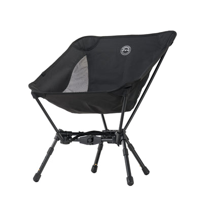 Compact Camping Chair - Aluminum Base and Storage Bag