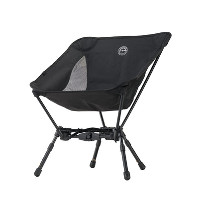 Compact Camping Chair - Aluminum Base and Storage Bag