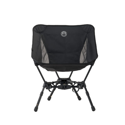 Compact Camping Chair - Aluminum Base and Storage Bag