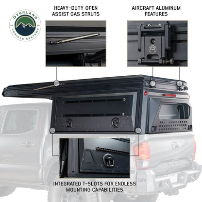 MagPak - Camper W/Tent, Lights, Rear Molle Panel, Side Tie Downs, Front & Rear Windows - 2009-2024 Ford F150