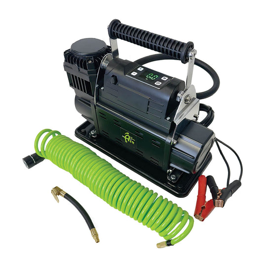 EGOI Portable Air Compressor System 7.0 CFM With Digital Control Panel, Storage Bag, Hose & Attachments - Single Motor