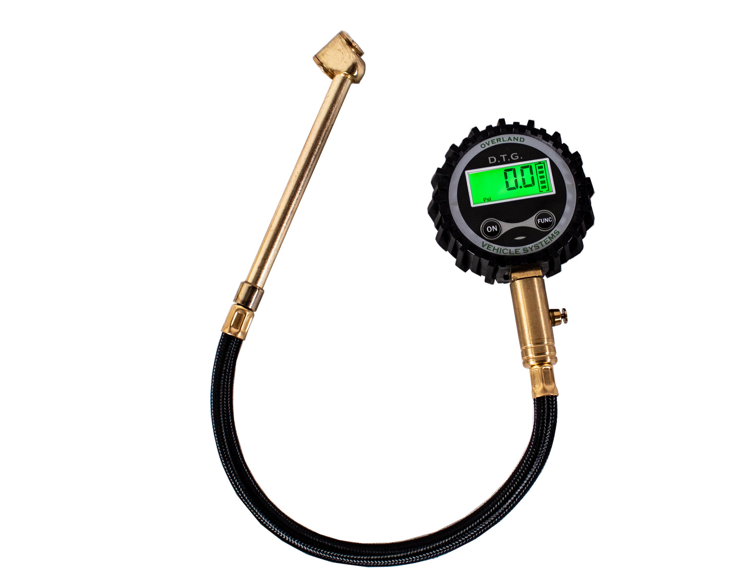 Digital Tire Gauge with Valve Kit & Storage Bag