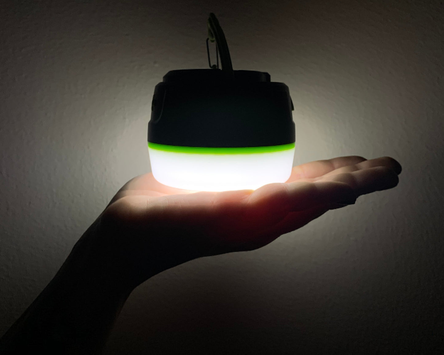 Portable Camp Light with Magnet, Hook & USB Charging