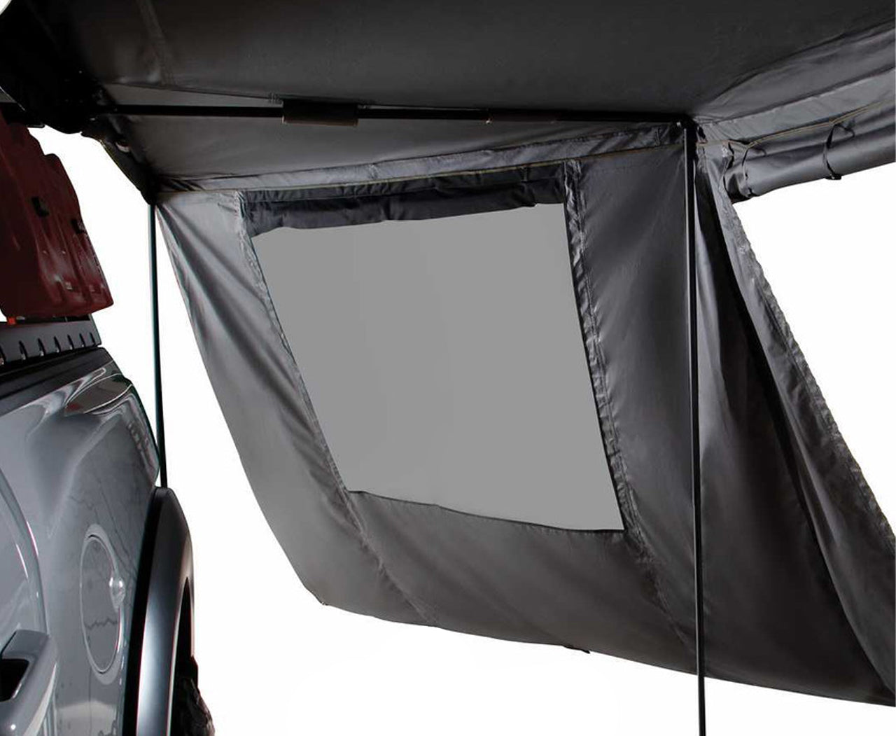 HD Nomadic 180 - LTE Awning Wall, Universal, Grey Body, Green Trim with Storage Bag