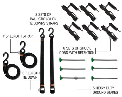 HD Nomadic - Awning Bracket Kit, 270 LT