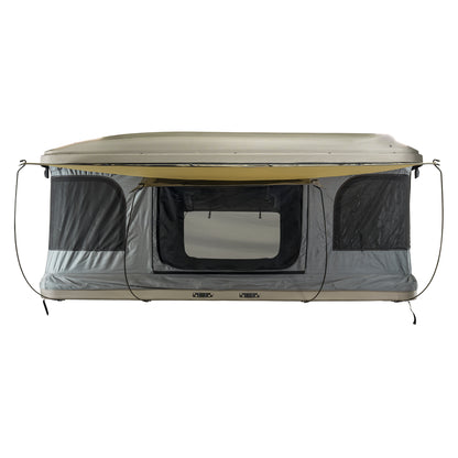 HD Bundu 3 - Hard Shell Pop Up Roof Top Tent, 3 Person, Grey Body & Black Rainfly