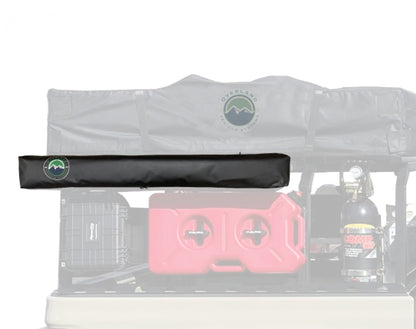 HD Nomadic Shower - Single Person Quick Deploying Shower, 42” x 42”, Grey Body, Green Trim W/Black Travel Bag