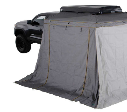 HD Nomadic 270 LTE - Awning Wall 1, Driver Side, Grey Body, Green Trim, Includes Storage Bag