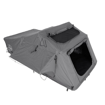 HD Nomadic N2E - Soft Sided Roof Top Tent, 2 Person, Grey Body & Green Rainfly