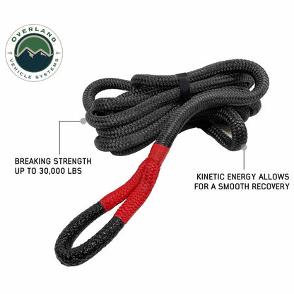 Brute Kinetic Recovery Strap 1" x 30" With Storage Bag