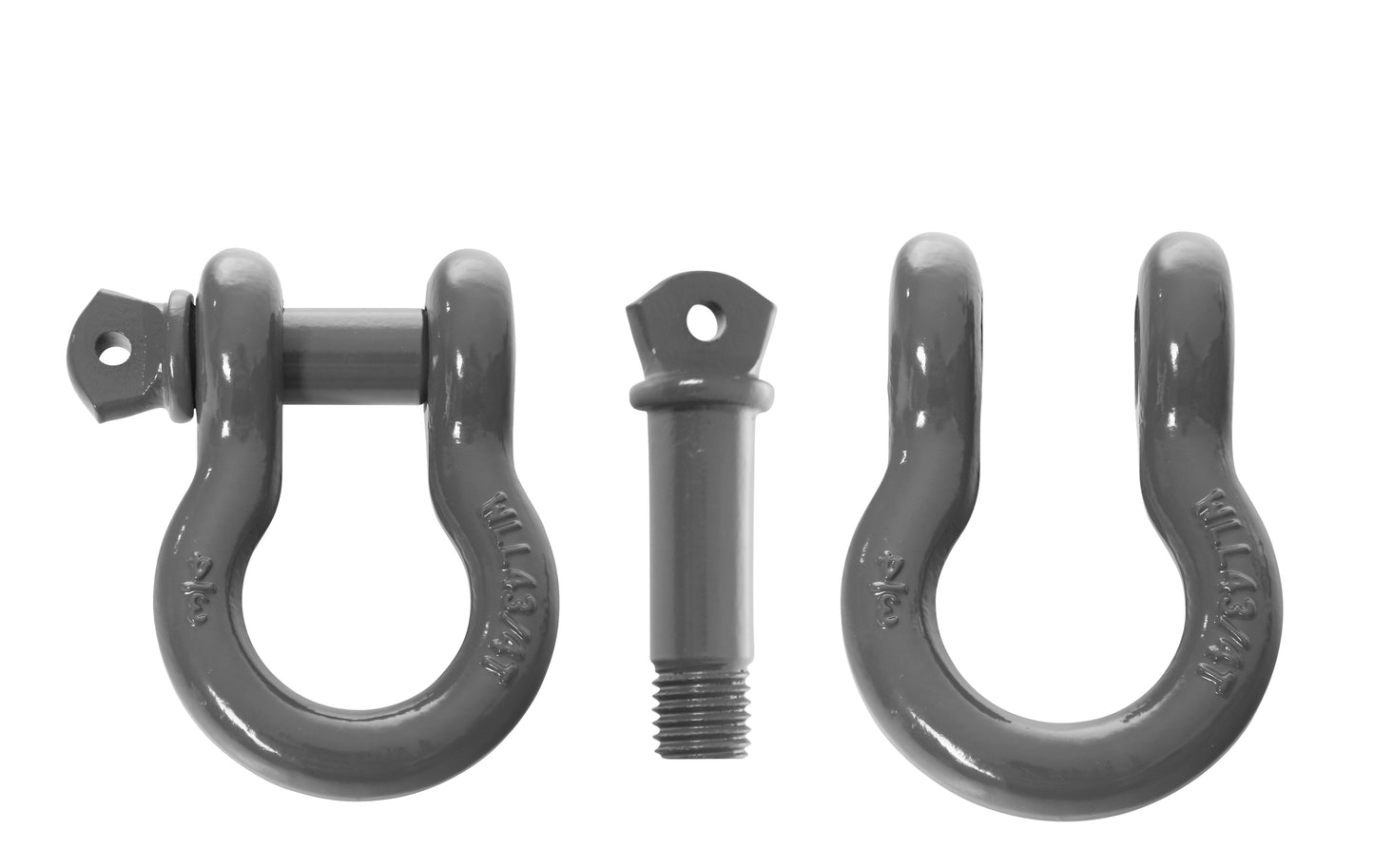 Recovery Shackle 3/4" 4.75 Ton - Gray