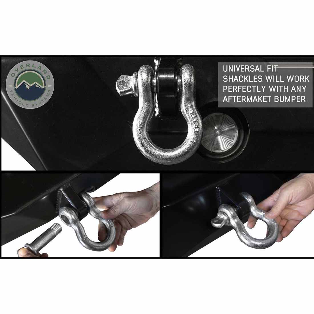 Recovery Shackle 3/4" 4.75 Ton - Zinc