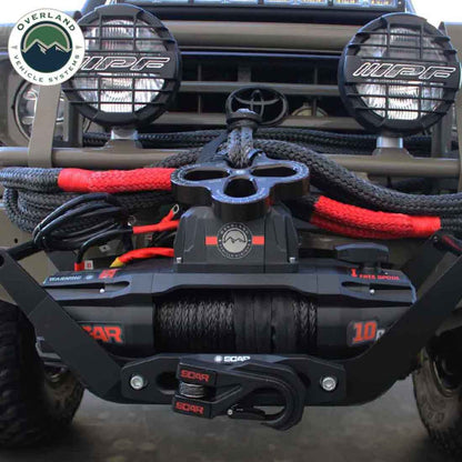 SCAR 10P - 10,000 lb. Winch With Synthetic Rope & Wireless Remote