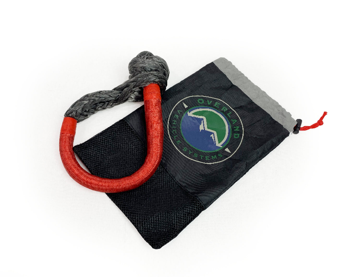 Soft Shackle 7/16” 41,000 lb. With Loop & Abrasive Sleeve - 23” With Storage Bag