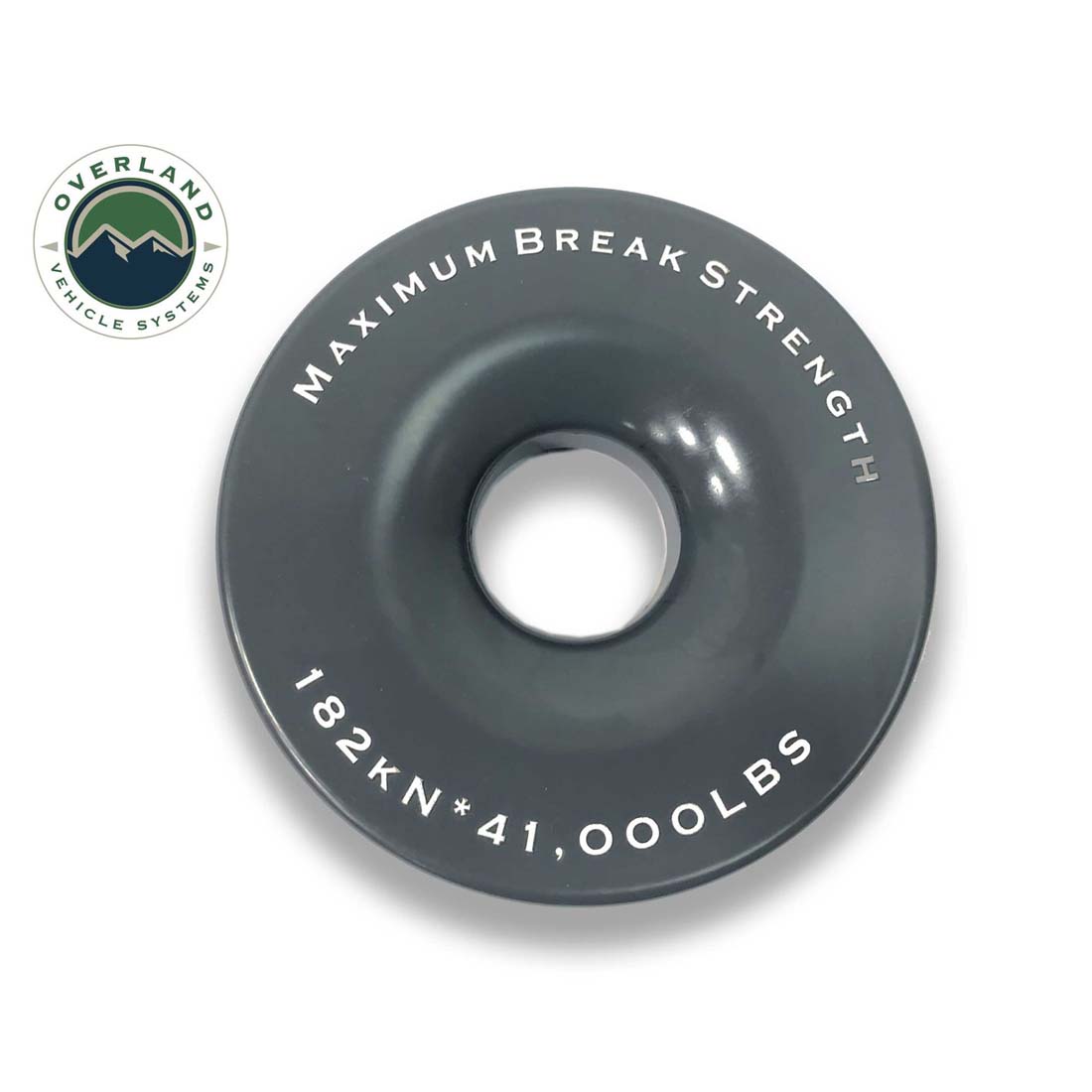 Recovery Ring 4.00" 41,000 lb. Gray With Storage Bag