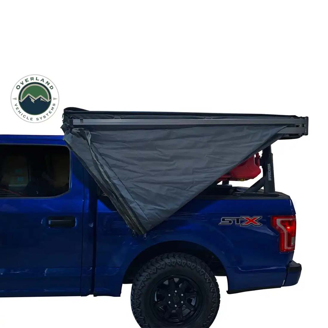 HD Nomadic 270 LT - Awning, Wall 1 & 2, Driver Side, Grey Body, Green Trim W/Black Travel Bag