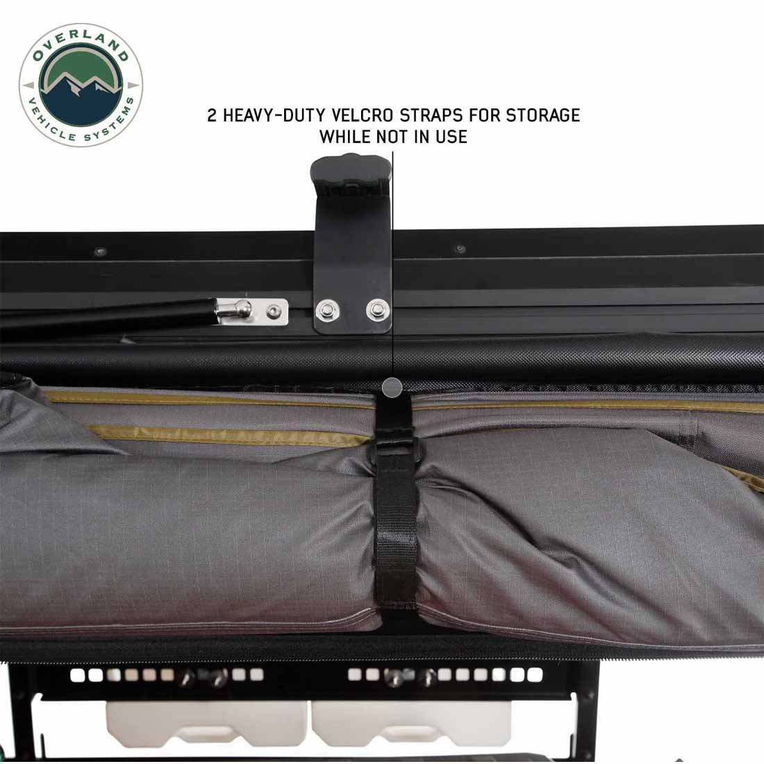 HD Nomadic 180 LTE - Awning, Grey Body, Green Trim & Black Travel Cover