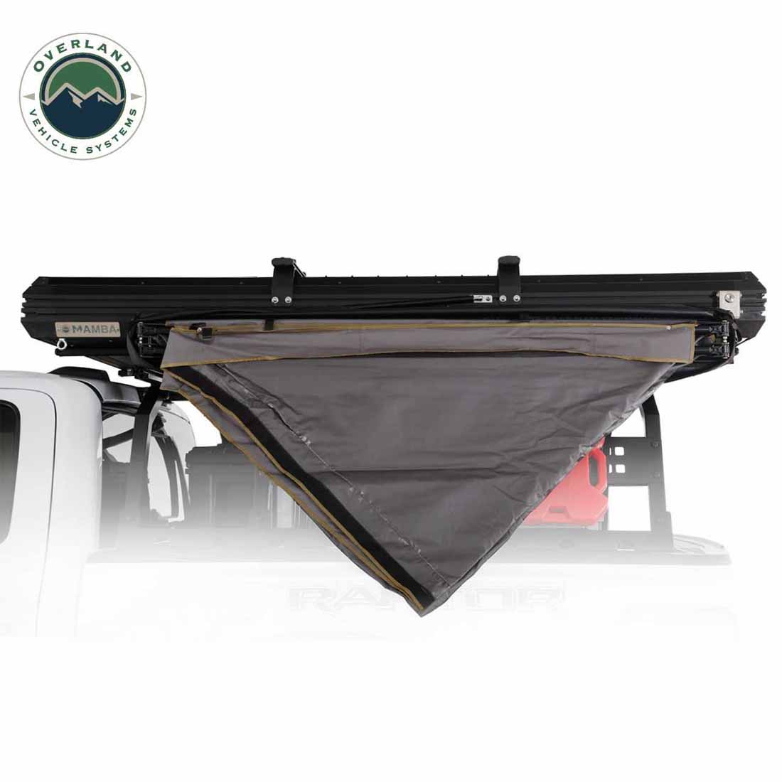 HD Nomadic 180 LTE - Awning, Grey Body, Green Trim & Black Travel Cover