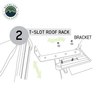 HD Nomadic 180 LTE - Awning, Grey Body, Green Trim & Black Travel Cover