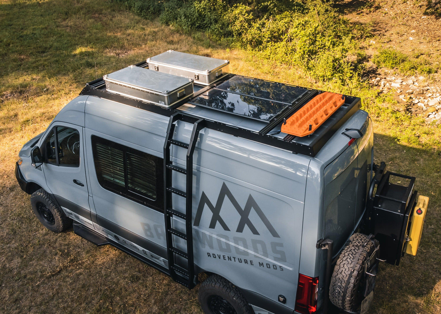 Mercedes Sprinter & Sprinter Revel (2007+) DRIFTR Roof Rack - Backwoods Adventure Mods