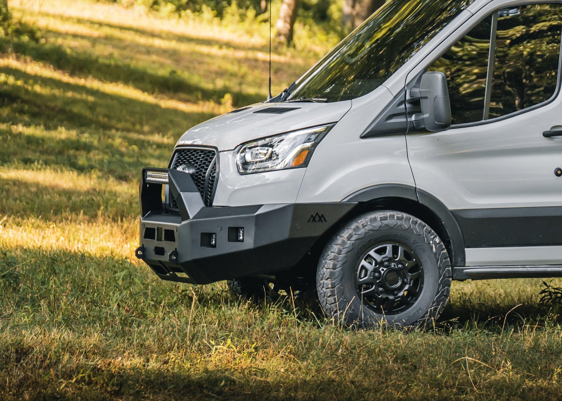 Ford Transit (2020+) Front Bumper [Bull Bar] - Backwoods Adventure Mods