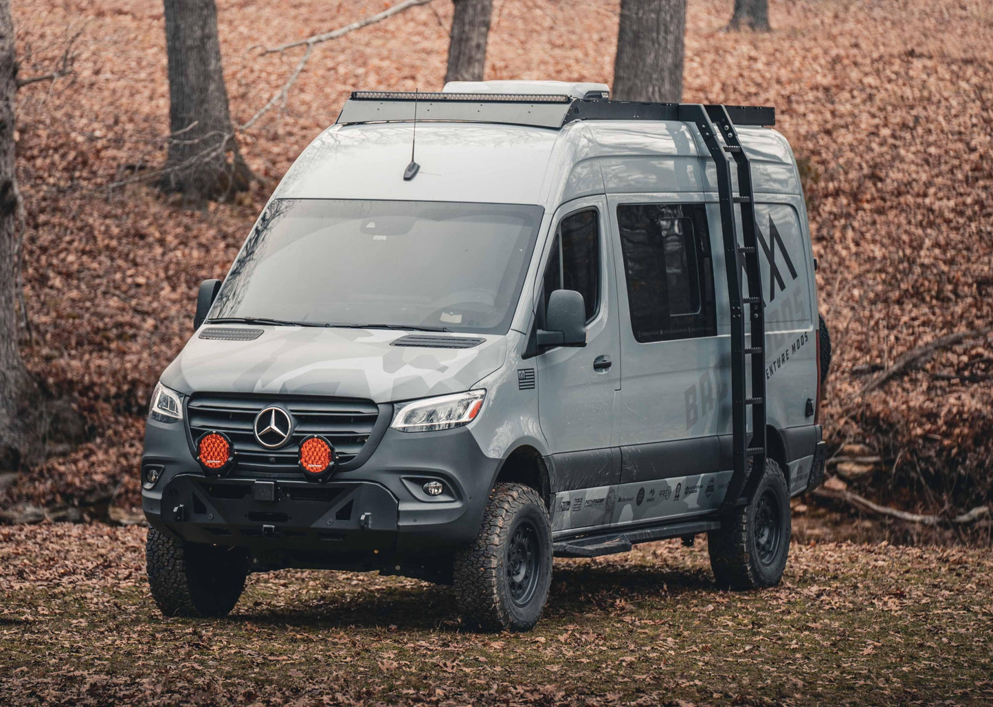 Mercedes Sprinter (2019+) Scout Front Bumper [No Bull Bar] - Backwoods Adventure Mods