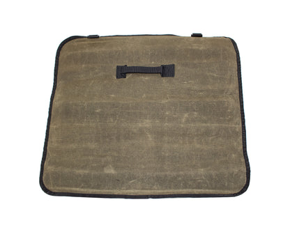 Rolled Bag for Sockets With Handle and Straps - #16 Waxed Canvas