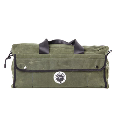 Small Duffle Bag With Handle And Straps - #16 Waxed Canvas