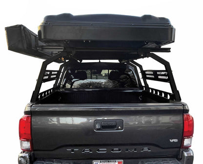 Discovery Rack with Side Cargo Plates and Front Cargo Tray System Kit - Mid Size Truck Short Bed Application