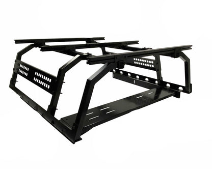 Discovery Rack with Side Cargo Plates and Front Cargo Tray System Kit - Mid Size Truck Short Bed Application