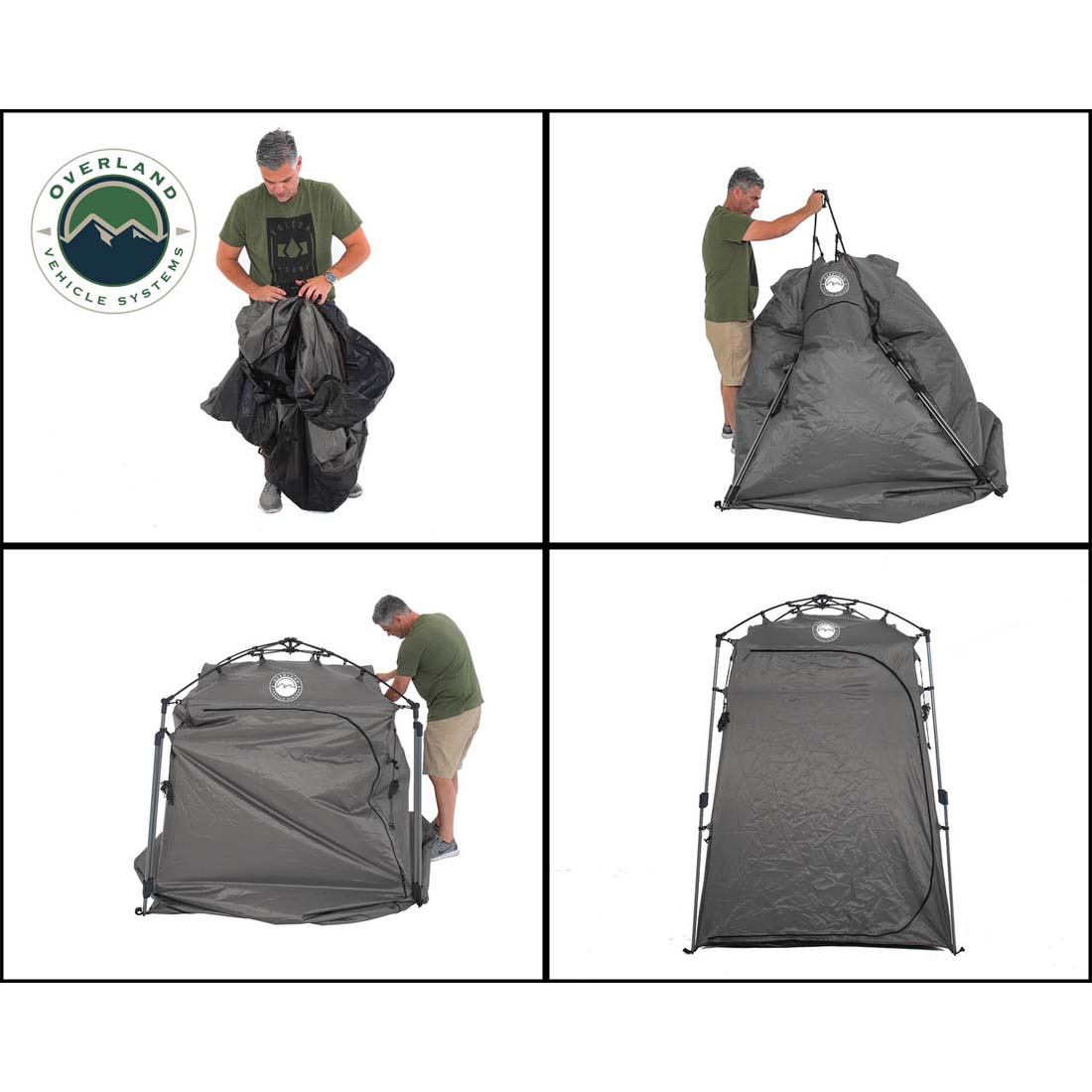 HD Nomadic - Portable Changing Room With Shower & Storage Bag