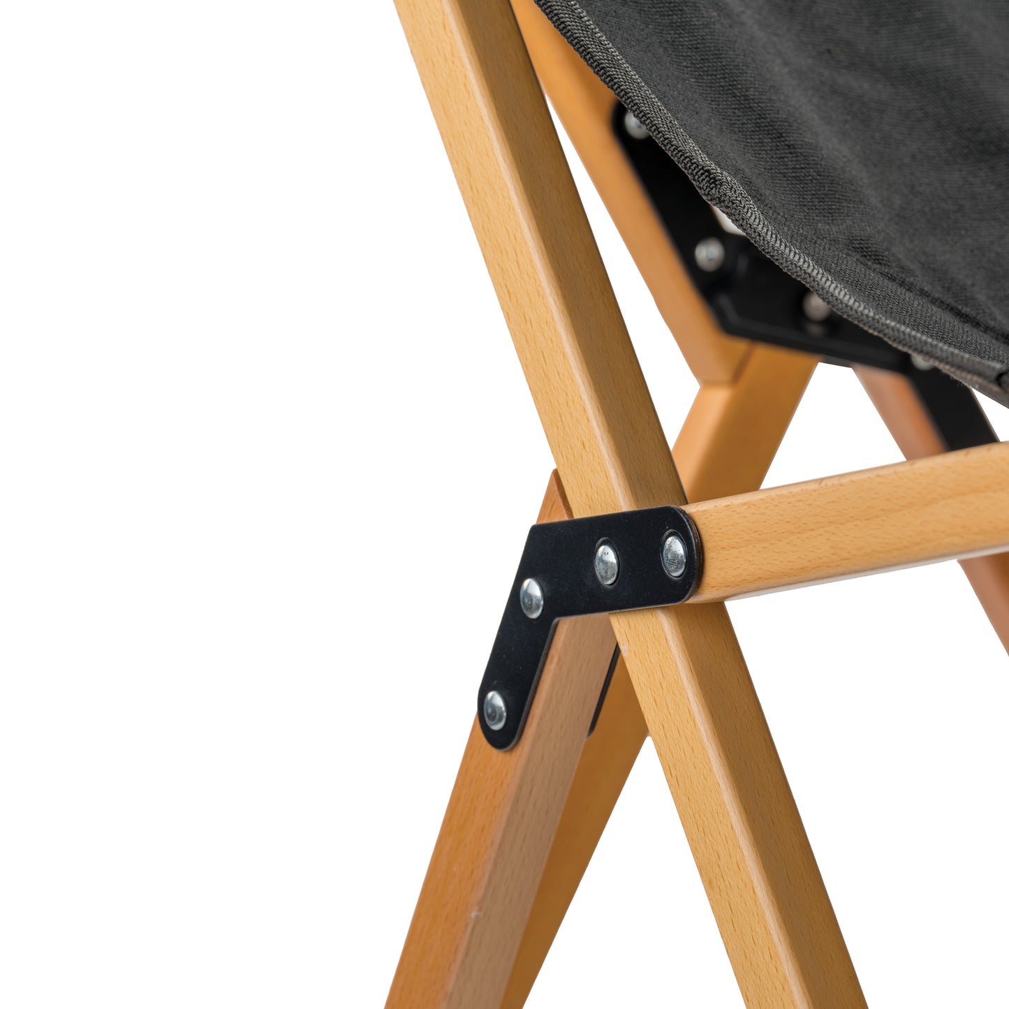 Kick It Camp Chair - Wood Base & Storage Bag