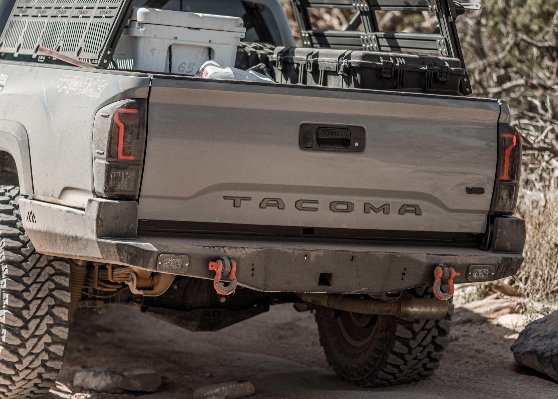 Toyota Tacoma (2016+) Hi-Lite High Clearance Rear Bumper - Backwoods Adventure Mods