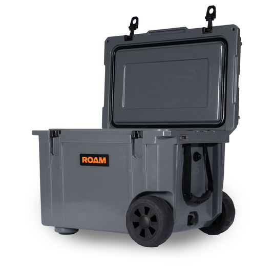 55QT Rolling Rugged Cooler