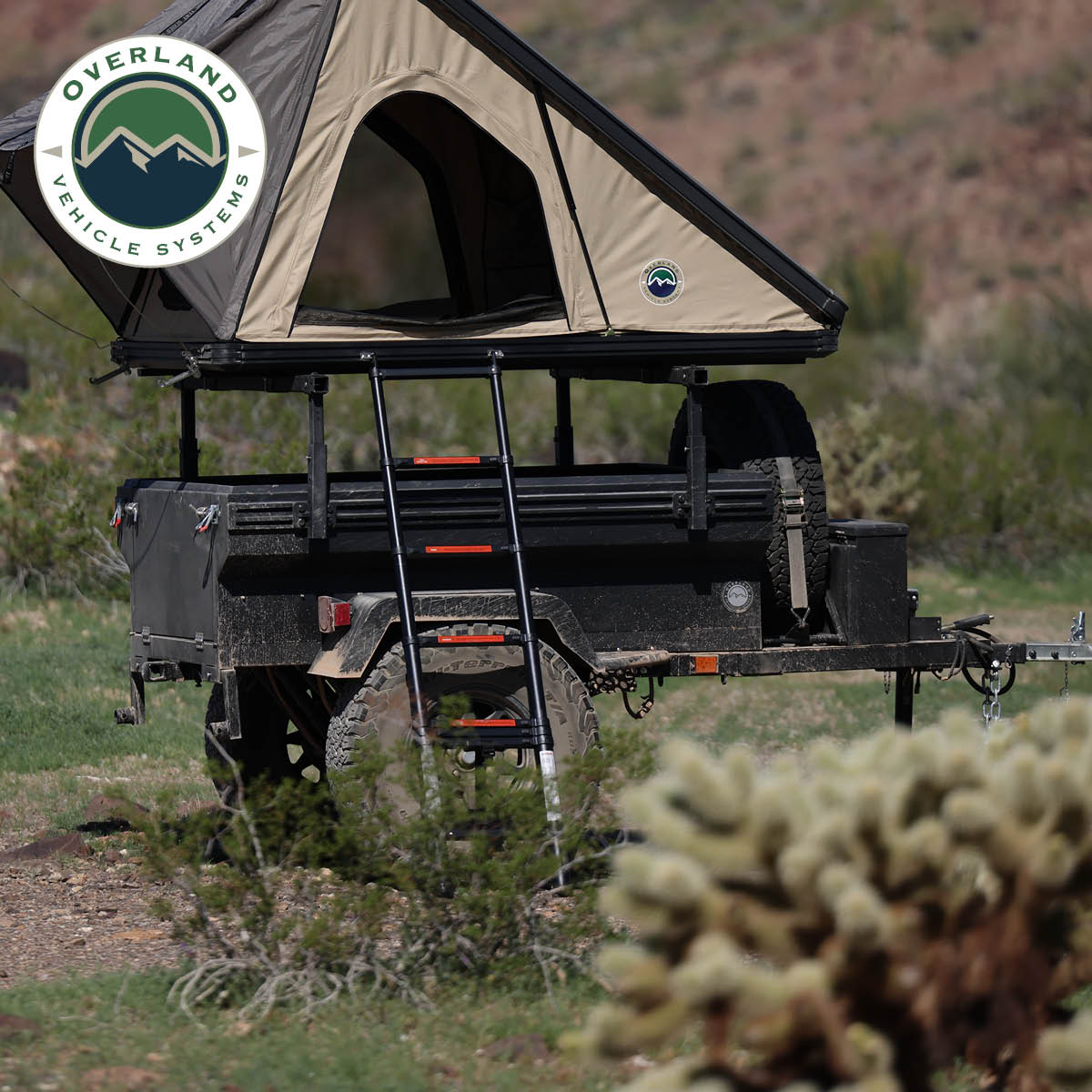 Off Road Trailer - Military Style with Full Articulating Suspension, 5x5 Bolt Pattern