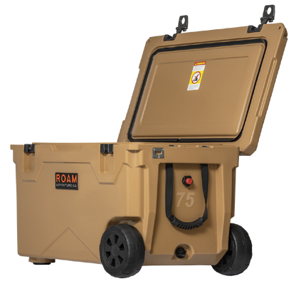 ROAM 75qt Rolling Rugged Cooler