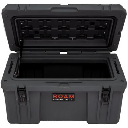 ROAM 82L Rugged Case - medium heavy-duty storage box shown in Slate