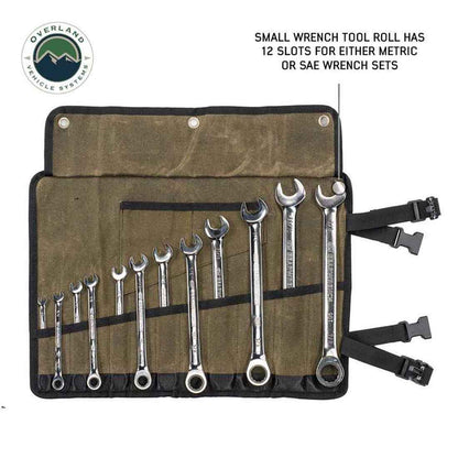 Small Wrench Tool Roll (12 Slot) - #16 Waxed Canvas