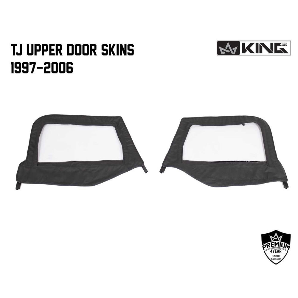 Replacement Soft Upper Doors - Pair - TJ