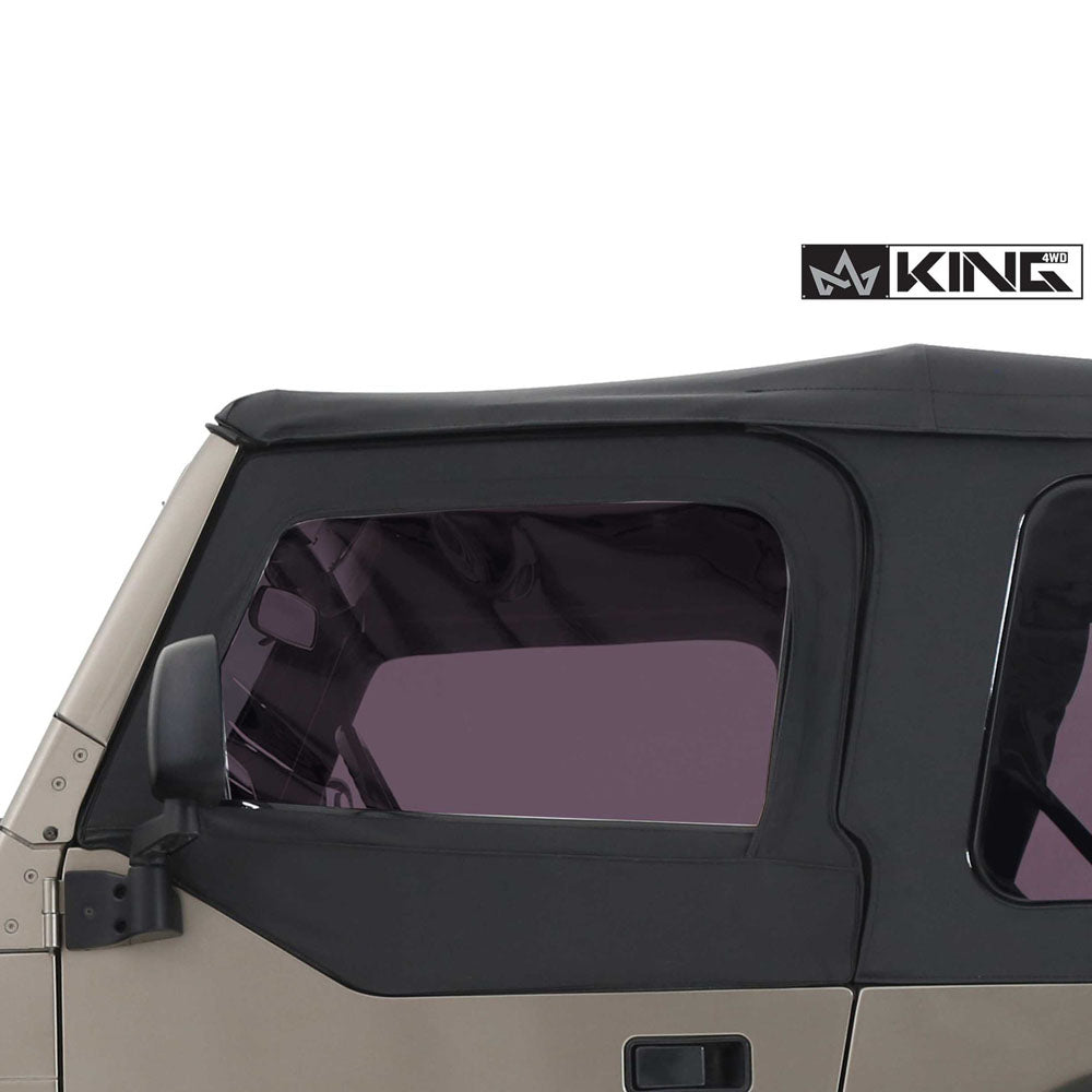 Replacement Soft Upper Doors Tinted - Pair - TJ