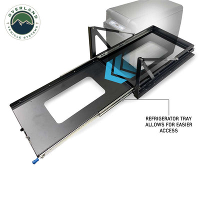 Refrigerator Tray With Slide and Tilt - Size  Small