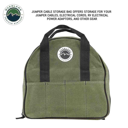 Jumper Cable Storage Bag - #16 Waxed Canvas