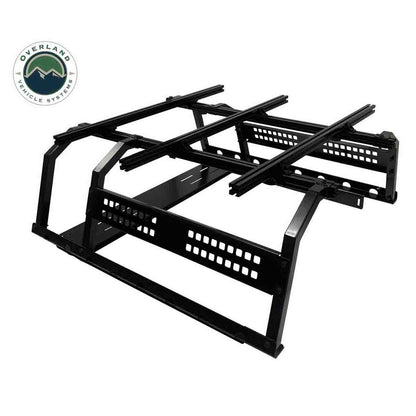 Discovery Rack with Side Cargo Plates and Front Cargo Tray System Kit - Mid Size Truck Short Bed Application