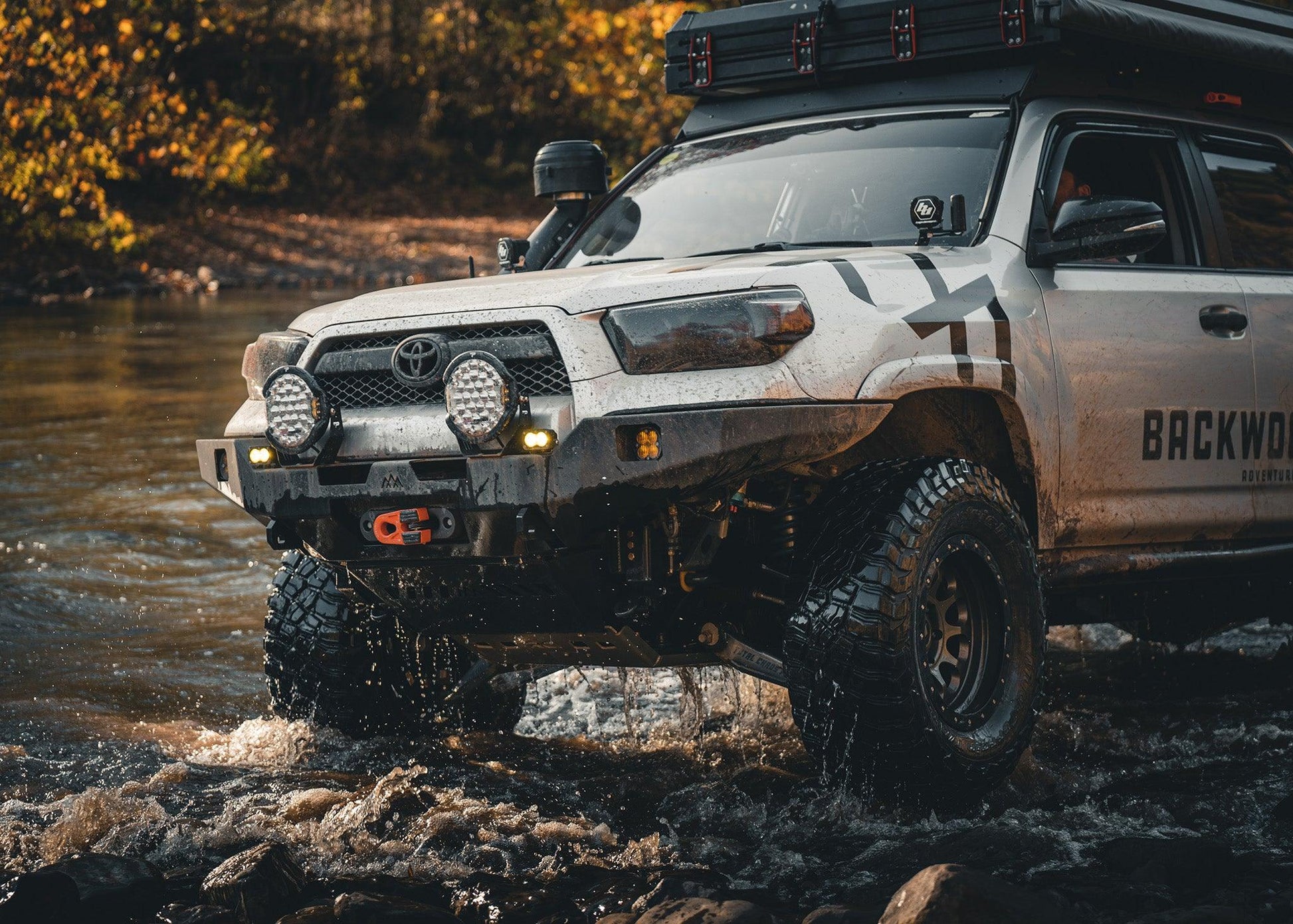 Toyota 4Runner (2014-2022) Hi-Lite Overland Front Bumper [No Bull Bar] - Backwoods Adventure Mods