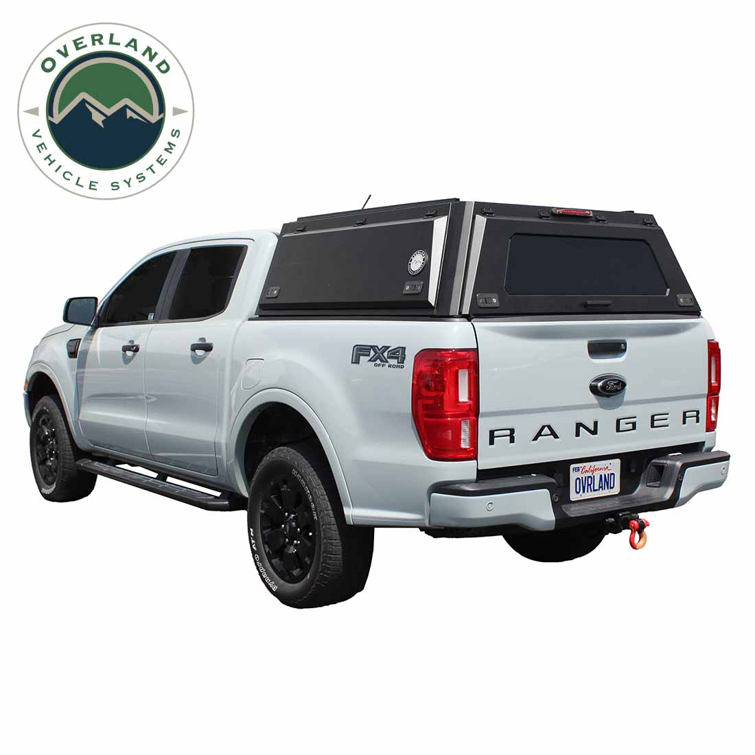 Expedition - Truck Cap W/Full Wing Doors, Front and Rear Windows & 3rd Brake Light